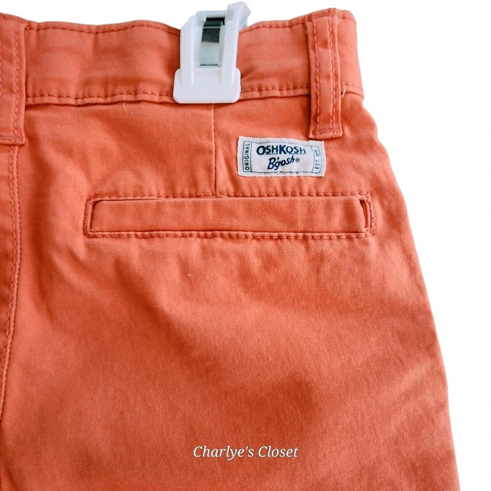 OshKosh 3pc Bundle Boys Size 7 NWT Polo Shirt Chino‎ Shorts Summer Vacation